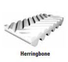 Banda Sincrónica de PVC Herringbone