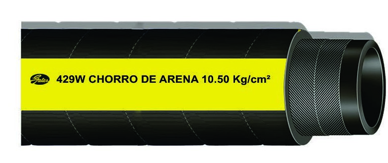 Manguera Para Materiales 429W | Manguera para manejo de arena y polvos