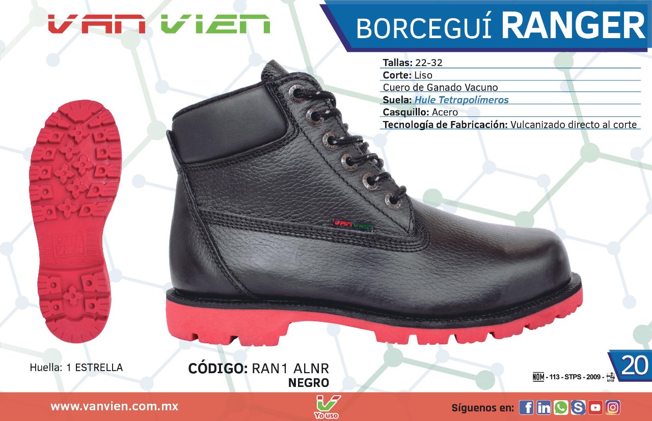 Zapatos Van Vien Borceguí Ranger 1