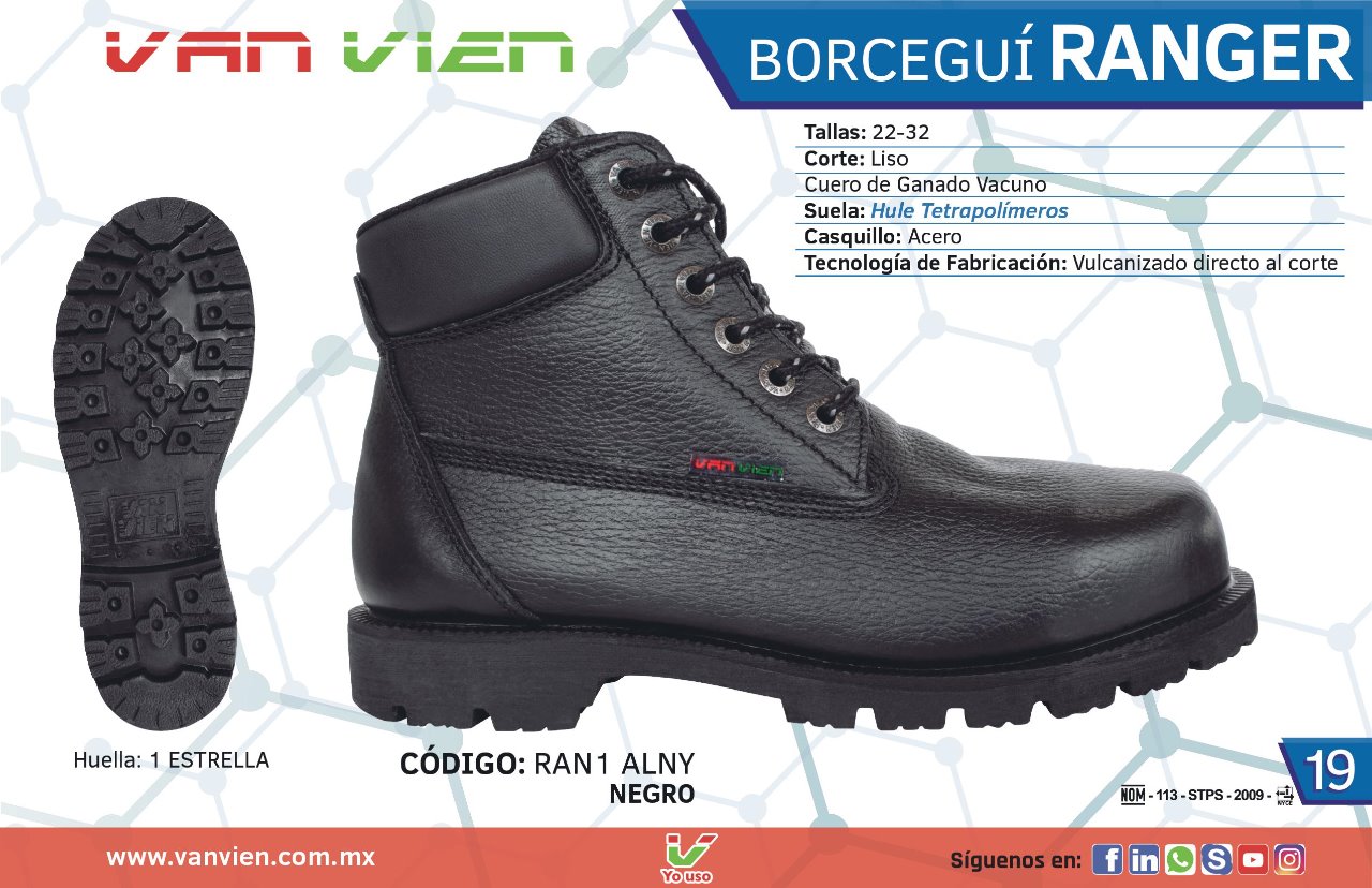 Zapatos Van Vien Borceguí Ranger 2